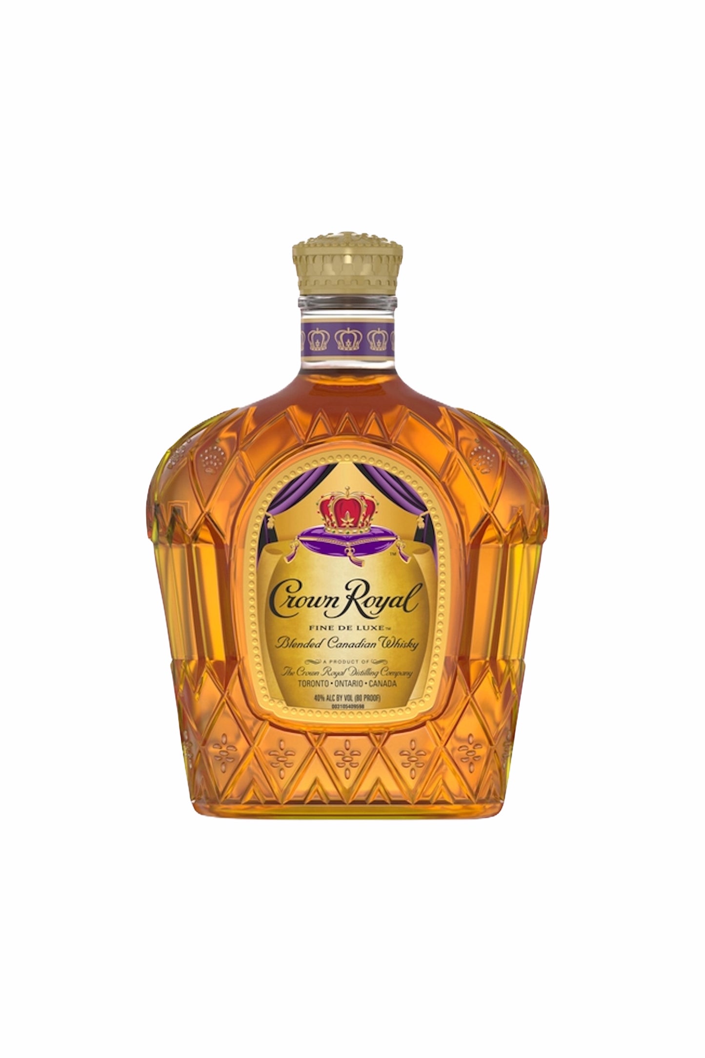 Crown Royal Deluxe Blended Canadian Whisky 1.75Lt