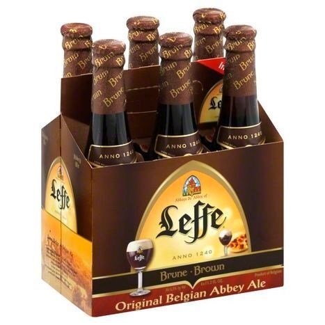 Abbaye de Leffe Blonde Beer 11.2-Oz Bottles 6-Pack