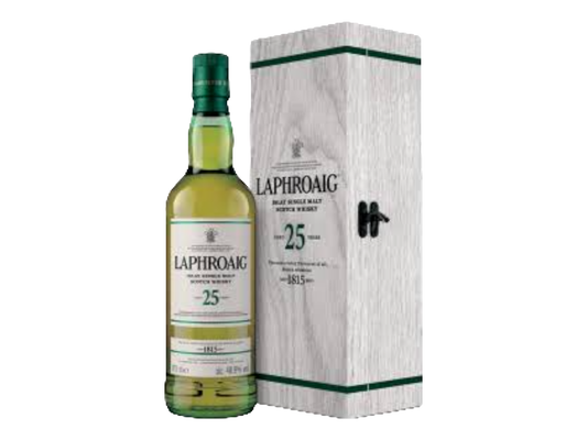 Laphroaig 25 Year Old Single Malt Scotch Whisky 750ml