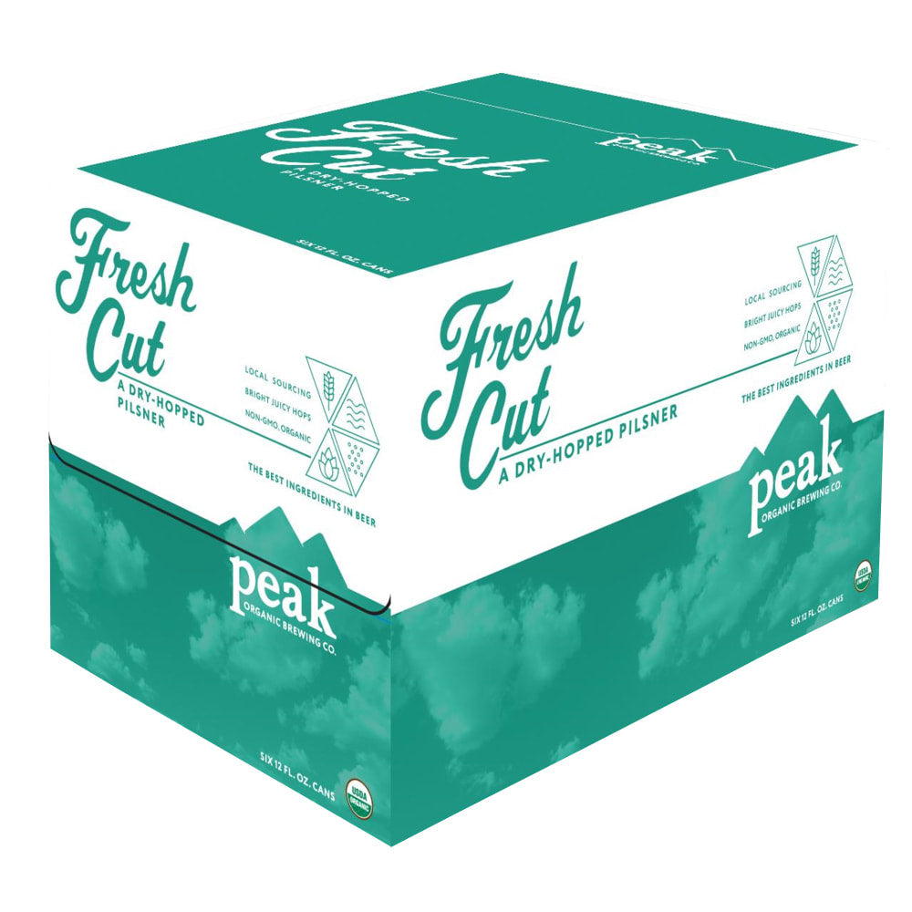 Peak Organic Brewing Fresh Cut Pilsner Beer 6-Pack