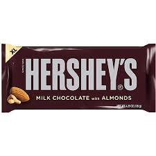 HERSHEY'S MILK CHOCOLATE ALMOND