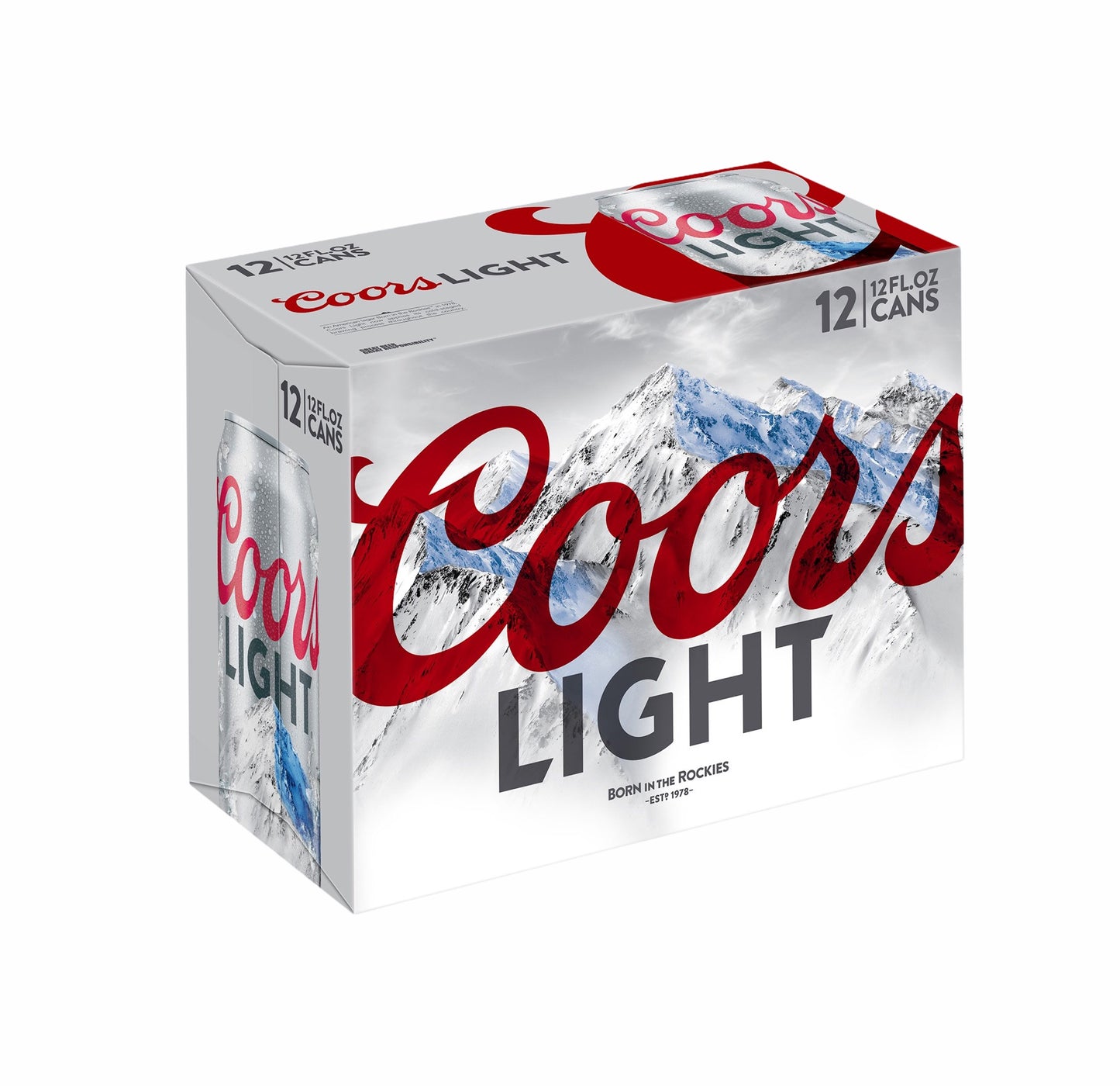 Coors Light Beer 12Oz Cans 12-pack