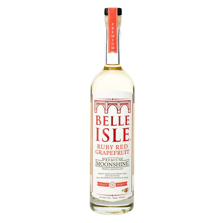 BELLE ISLE RUBY RED GRAPEFRUIT MOONSHINE 750 ML