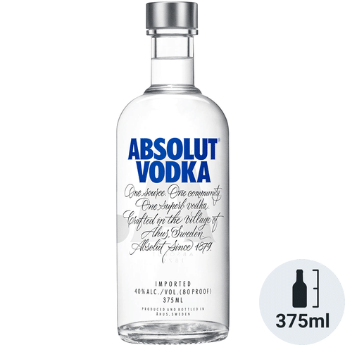 Absolut Blue Vodka 750ml