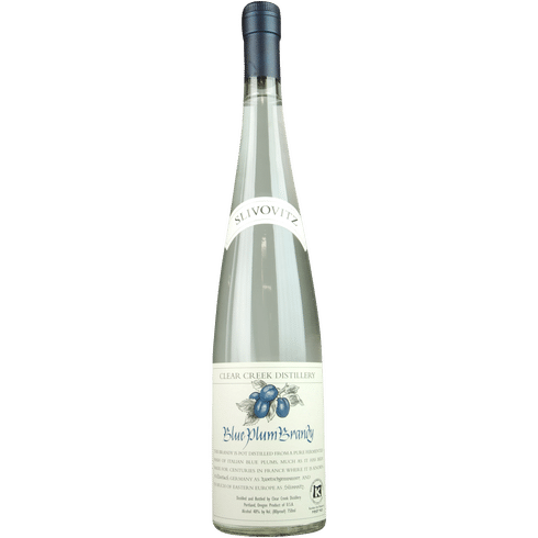 Clear Creek Slivovitz Blue Plum Brandy 750ml