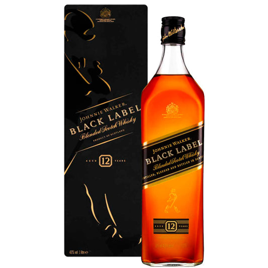 Johnnie Walker Black Label 12 Year Old Blended Scotch Whisky 200ml