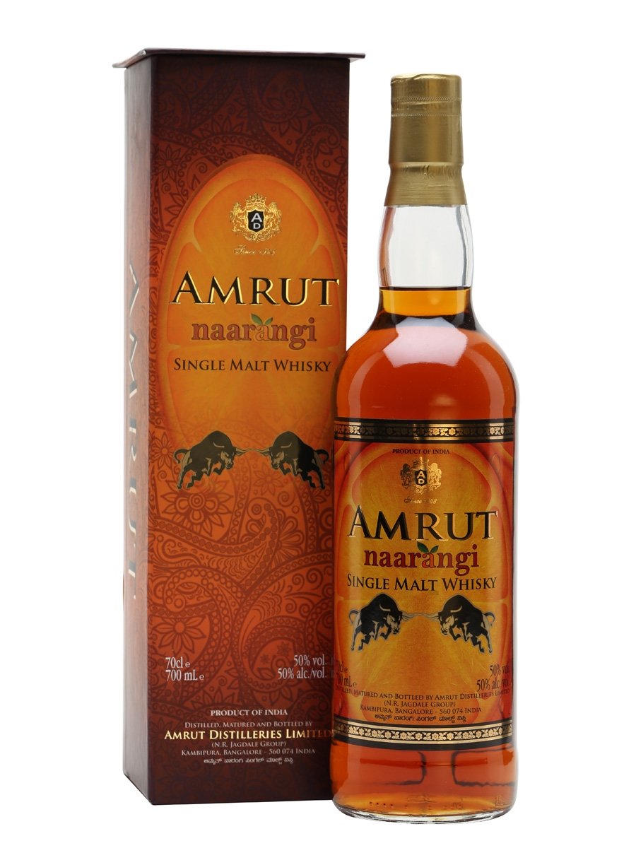 AMRUT NAARANGI INDIAN WHISKEY 750 ML