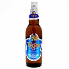 TIGER LARGER BEER 6 PACK BOTTLES