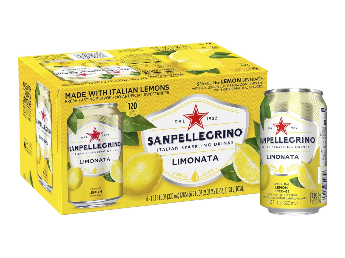 SANPELLEGRINO LIMONATA 6 Pack