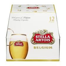 Stella Artois Lager Beer 11.2-Oz Bottle 12-Pack