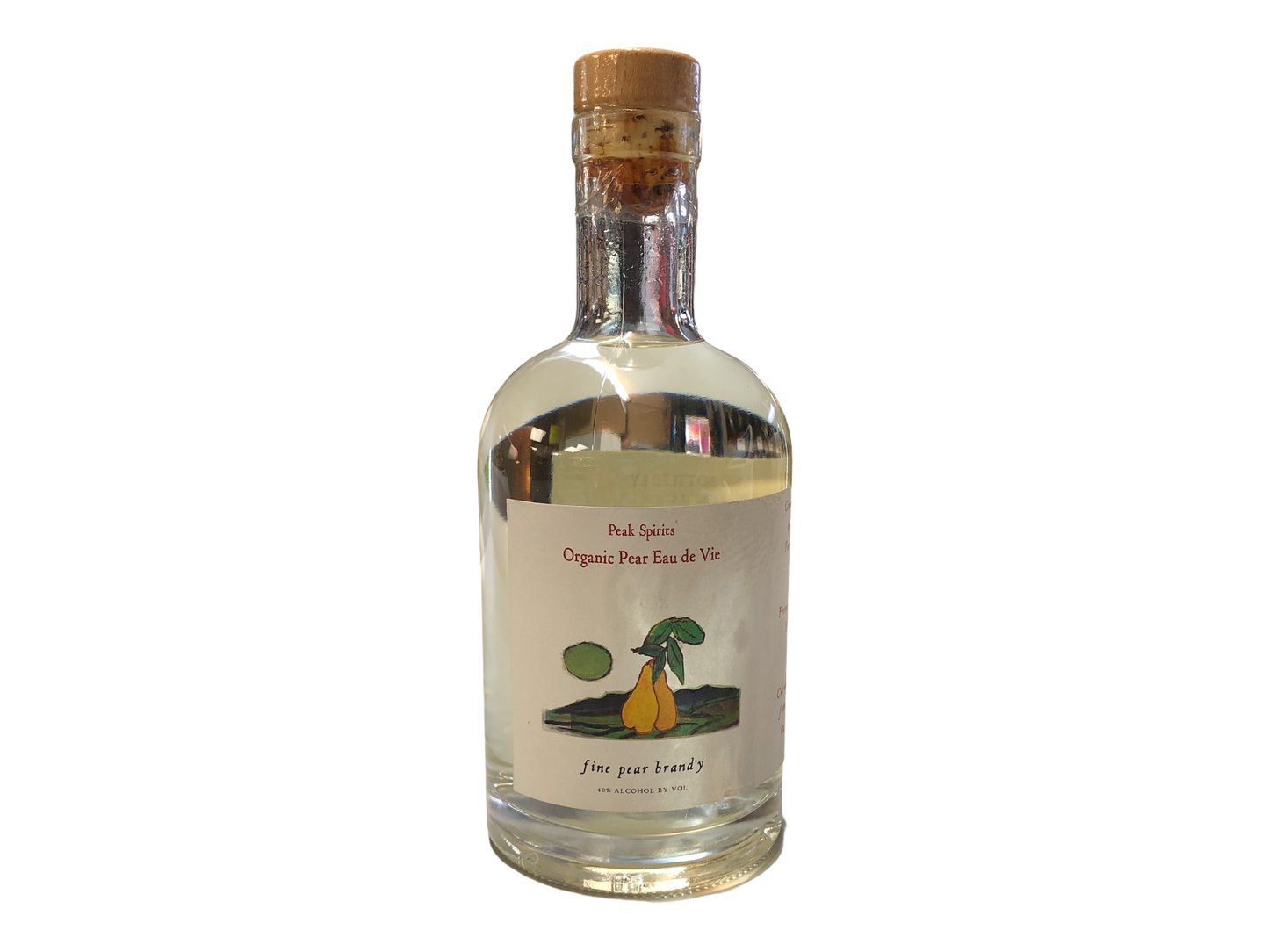 PEAK SPIRITS ORGANIC PEAR BRANDY 750 ML