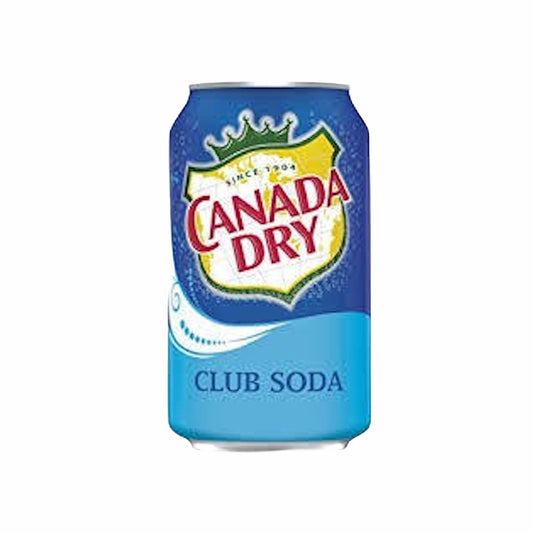 CANADA DRY CLUB SODA 12OZ CAN 12OZ CAN