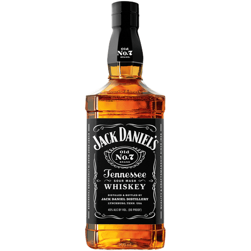 Jack Daniel's Black Label Old No.7 Brand Sour Mash Whiskey 375ml