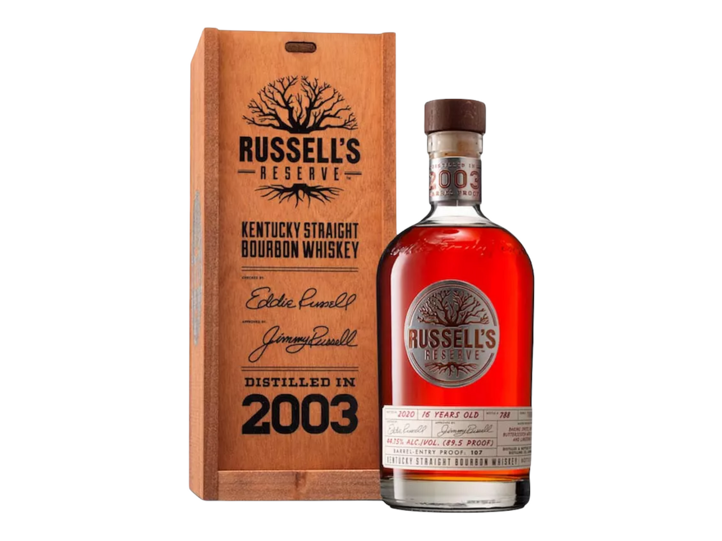 Wild Turkey Russell's Reserve Single Barrel Kentucky Straight Bourbon Whiskey 16 YEAR SINGLE BARREL