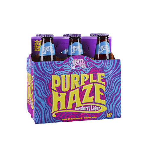 Abita Purple Haze Raspberry Wheat Beer 12-Oz Bottle 6-Pack