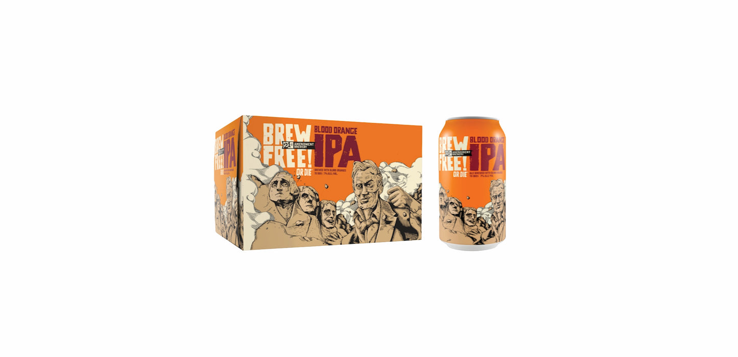 21ST AMENDMENT BLOOD ORANHE IPA 6 PACK 12 OZ