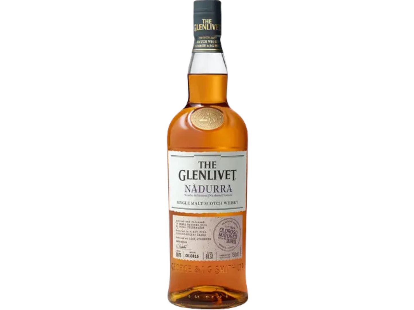 The Glenlivet Nadurra Peated Cask Finish Single Malt Scotch Whisky 750ml