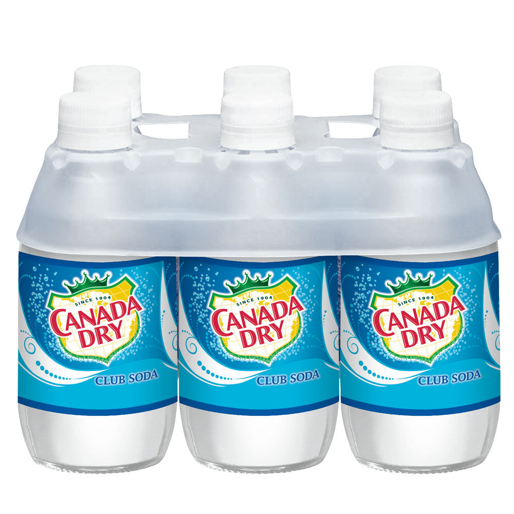 CANADA DRY CLUB SODA 6 Pack