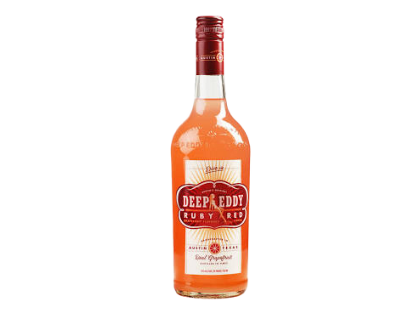 Deep Eddy Ruby Red Real Grapefruit Vodka 750ml