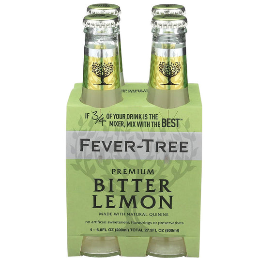 Fever Tree Premium Bitter Lemon 4-Pack