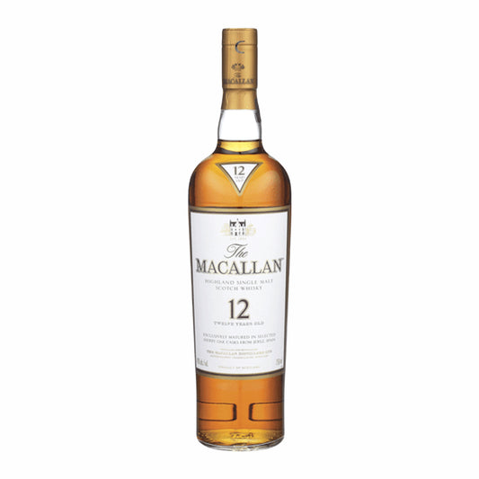 Macallan Sherry Oak Cask 12 Year Old Single Malt Scotch Whisky 750ml