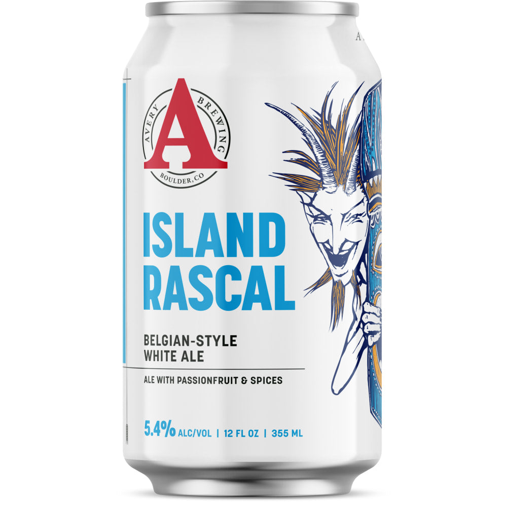 Avery Brewing Island Rascal Belgian Style White Ale Beer 6-Pack