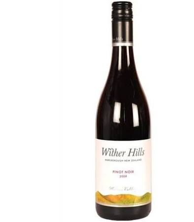 Wither Hills Pinot Noir - Red Wine From New Zealand - 750ml Bottle 750 ML