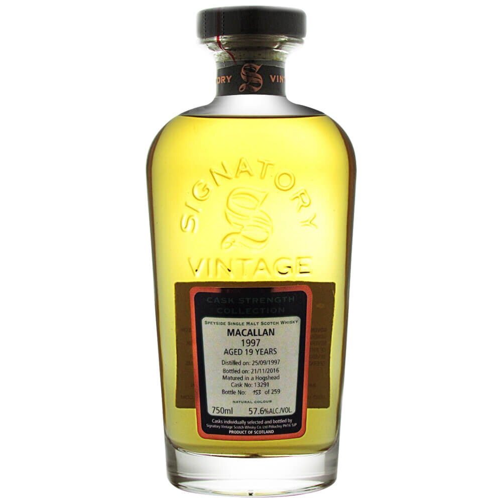 Signatory Vintage The Un-Chillfiltered Collection Macallan 19 Years Old Single Malt Scotch Whisky 750ml