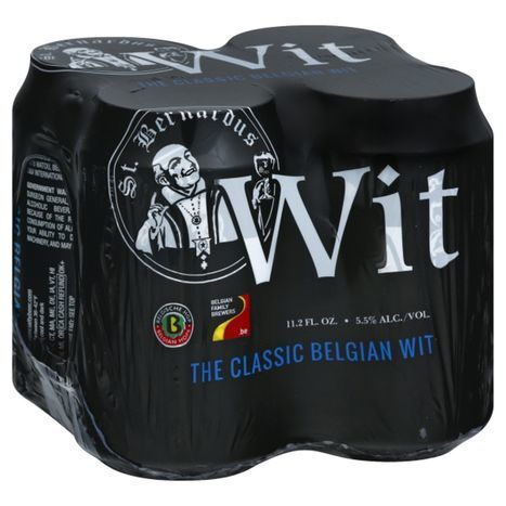 St. Bernardus Witbier 4 Pack Can