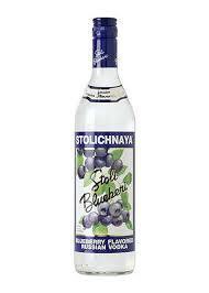 STOLICHNAYA BLUEBERI VODKA 375 ML