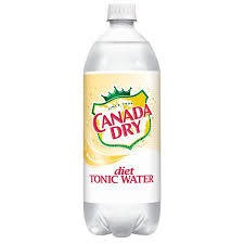 CANADA DRY DIET TONIC WATER 1 LTR
