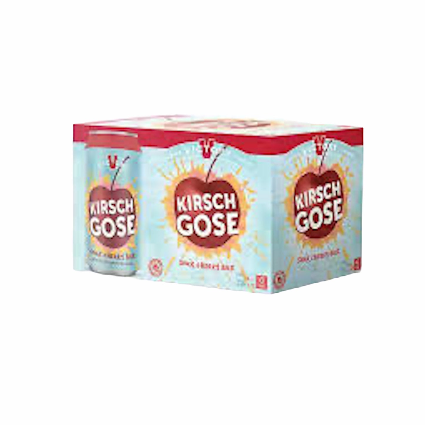 VICTORY KIRSCH GOSE SOUR CHERRY BIER 6 PACK CANS