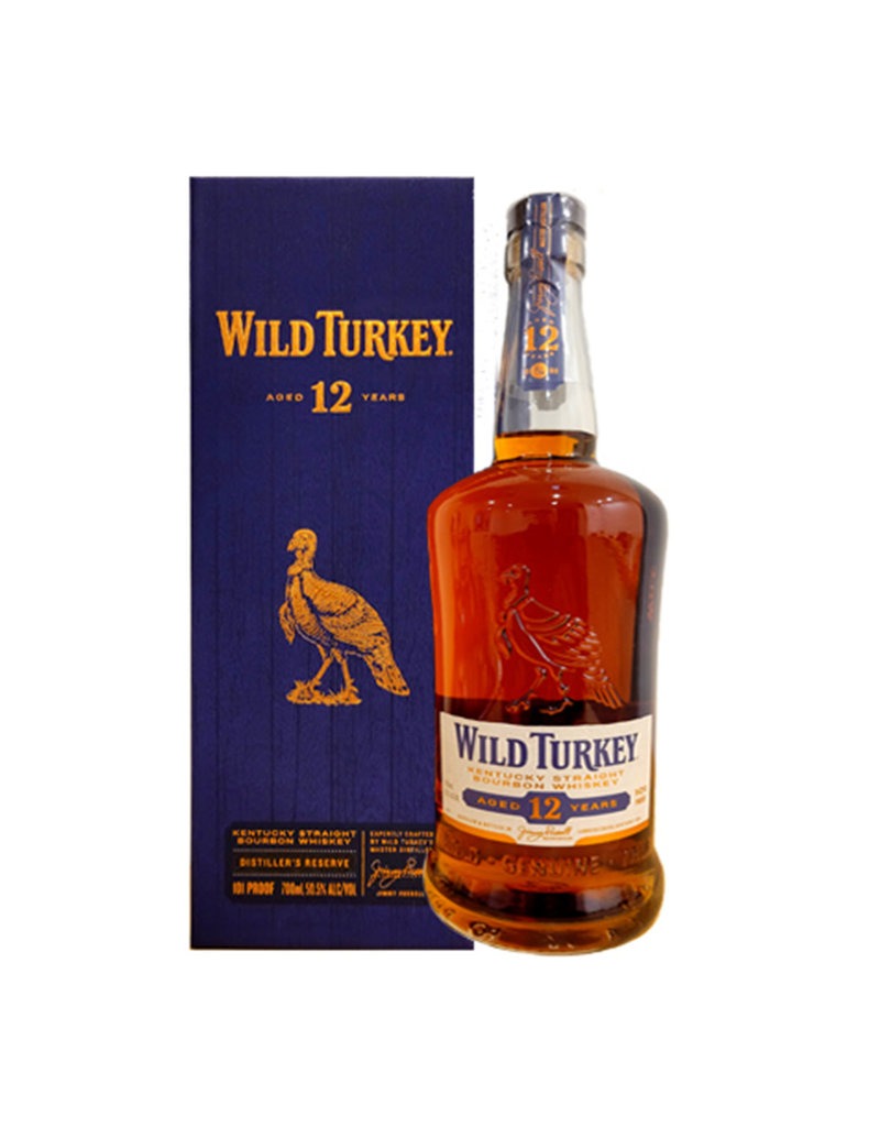 Wild Turkey 12 Year Old Kentucky Straight Bourbon Whiskey 750ml