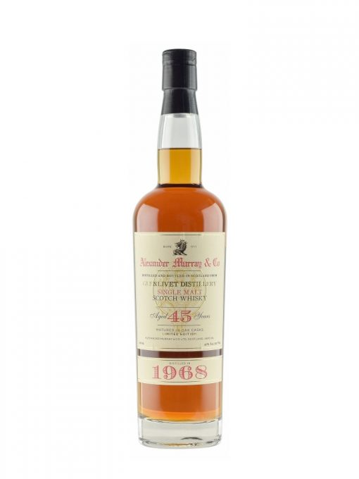 1968 Alexander Murray & Co Glenlivet 45 Year Old Single Malt Scotch Whisky 750ml