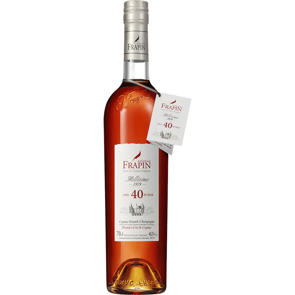 1979 Cognac Frapin 40 Year Old Cask Strength Single French Oak Barrel Grande Champagne Premier Cru De Cognac 700ml
