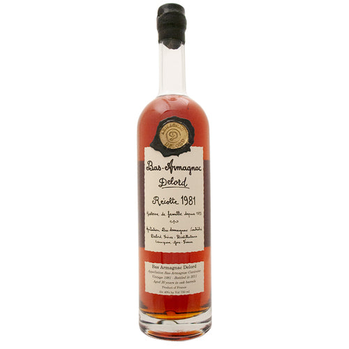 1981 Delord Recolte Bas-Armagnac 750ml