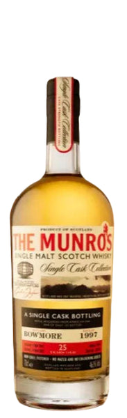 1997 The Munro's Bowmore Single Cask 25 Year Old Single Malt