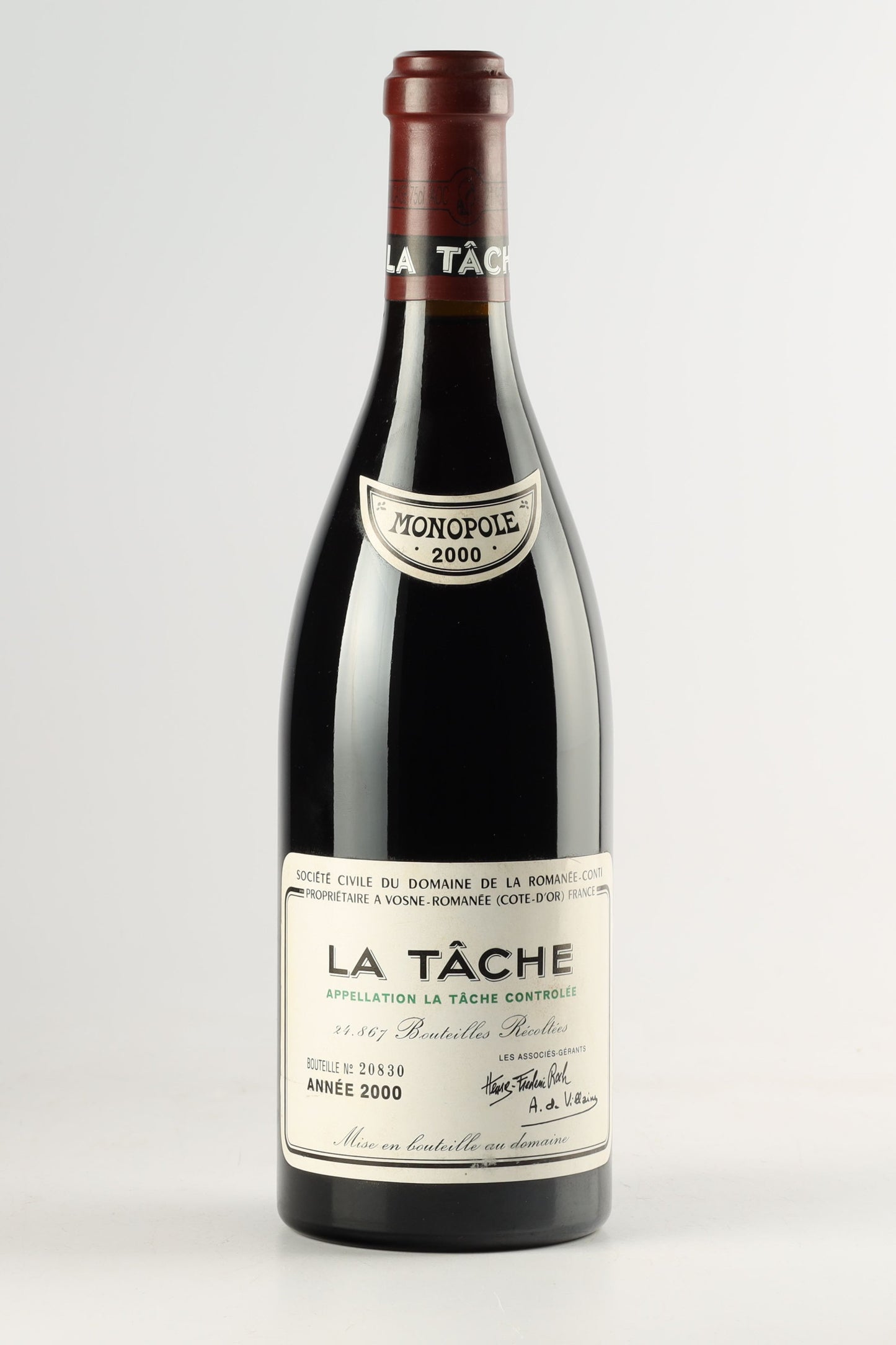 2000 Domaine de la Romanee-Conti La Tache Grand Cru Monopole 1.5Lt