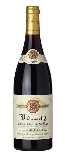 2002 Domaine Michel Lafarge Volnay Clos du Chateau des Ducs Premier Cru 750ml
