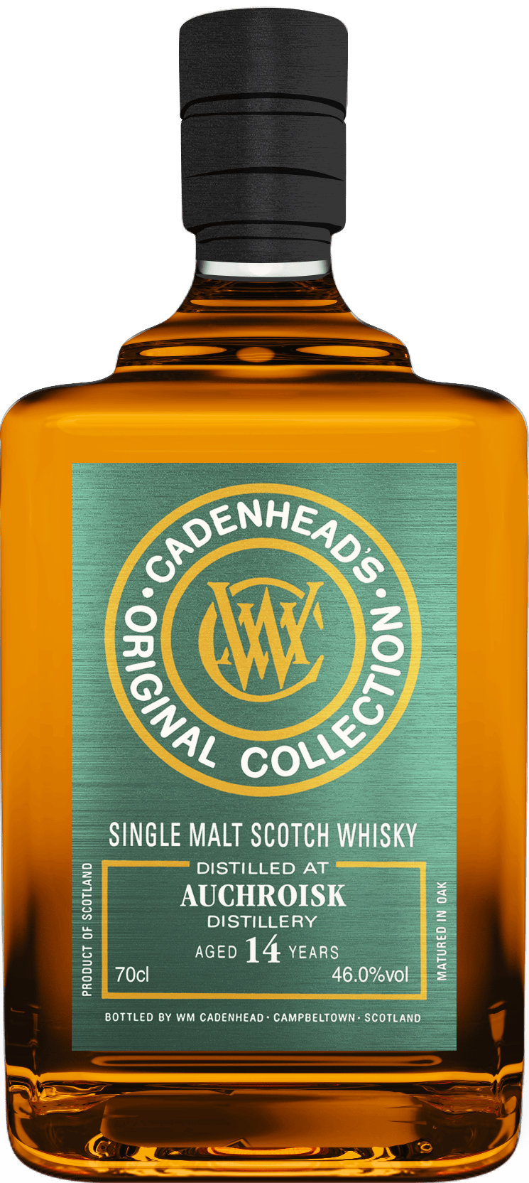 2010 Cadenhead's Small Batch Auchroisk 14 Year Old Single Malt Scotch Whisky 750ml