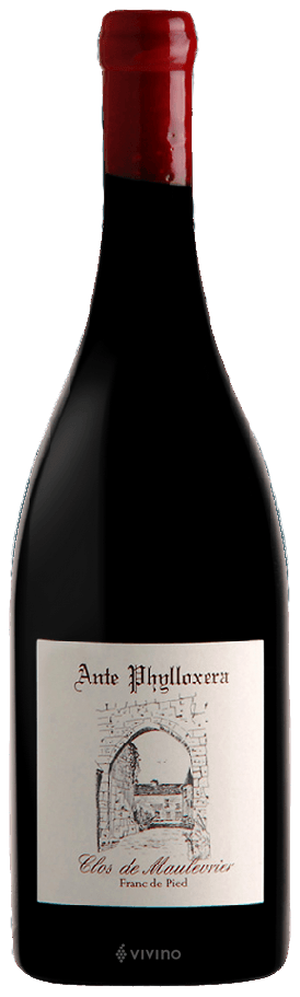 2016 M Plouzeau Clos de Maulevrier Touraine Ante Phylloxera Franc de Pied 750ml