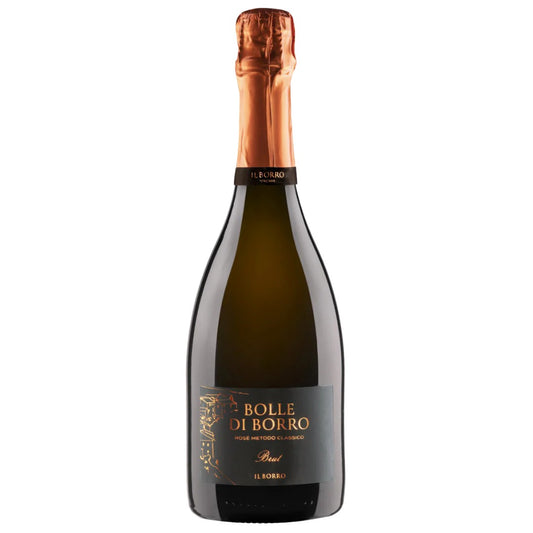 2018 Il Borro Bolle di Borro Metodo Classico Brut Rose Toscana IGT 750ml