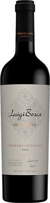 2018 Luigi Bosca De Sangre Cabernet Sauvignon 750ml