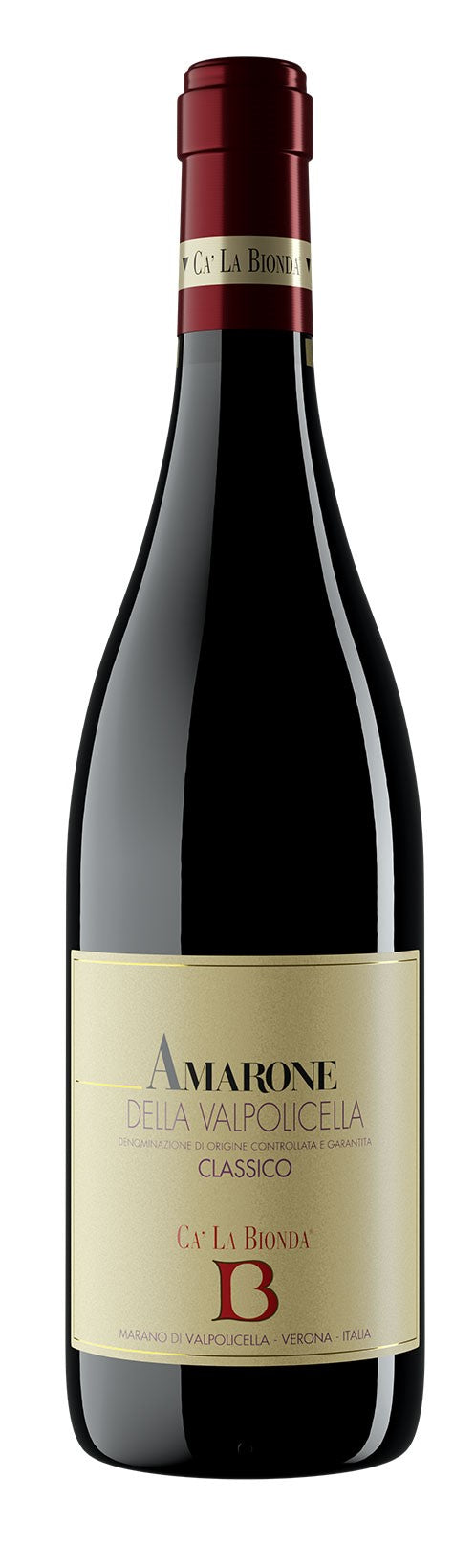 2019 Ca' La Bionda Amarone della Valpolicella Classico DOCG 750ml