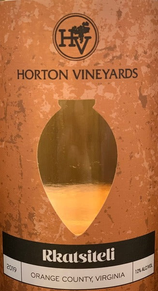 2019 Horton Vineyards Rkatsiteli 750ml