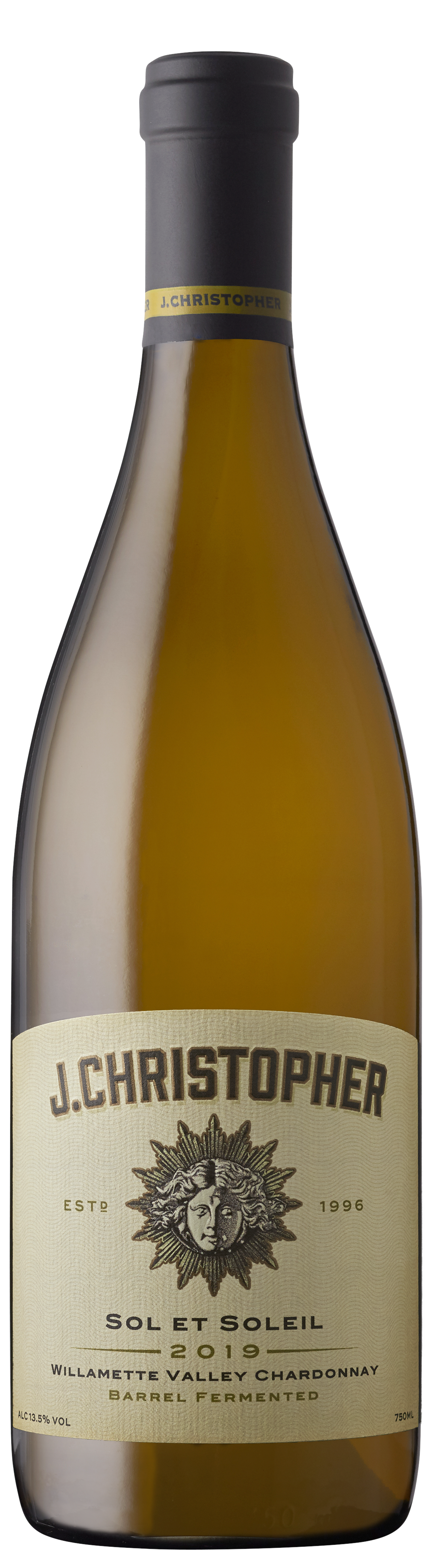 2019 J. Christopher Sol et Soleil Corrine Vineyard Chardonnay 750ml