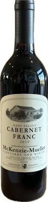 2019 McKenzie-Mueller Vineyards & Winery Cabernet Franc 750ml