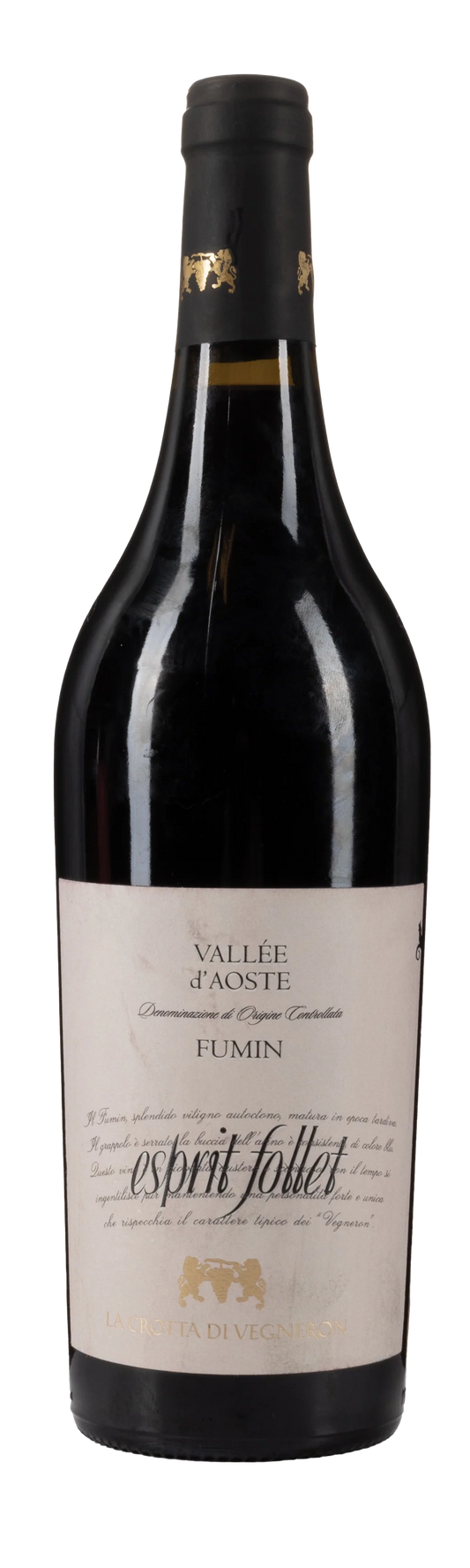2020 La Crotta di Vegneron Esprit Follet Fumin Valle d'Aosta IGT 750ml