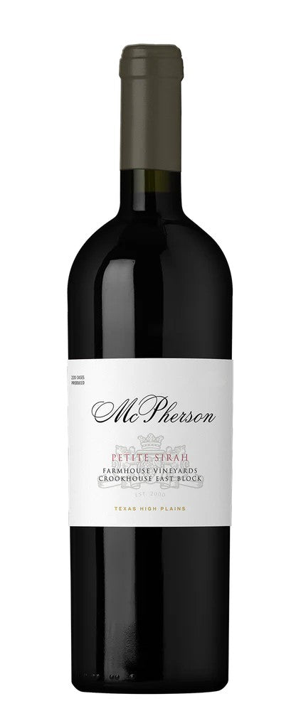 2020 McPherson Cellars Petite Crookhouse East Block Farmhouse Vineyards Sirah 750ml