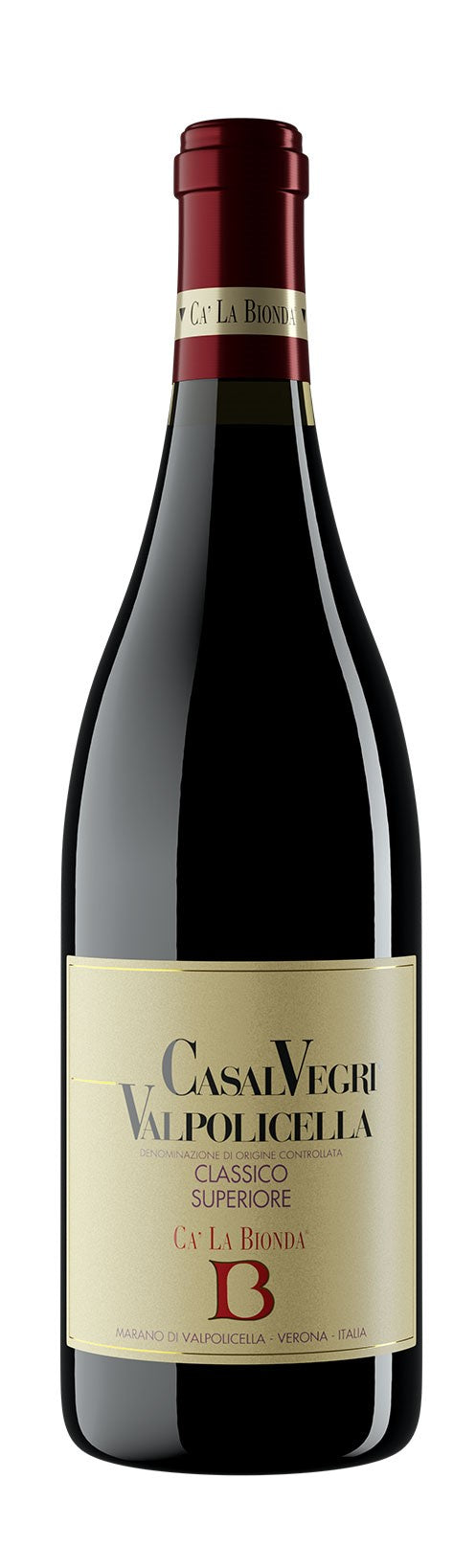 2021 Ca' La Bionda Casal Vegri Valpolicella Classico Superiore 750ml